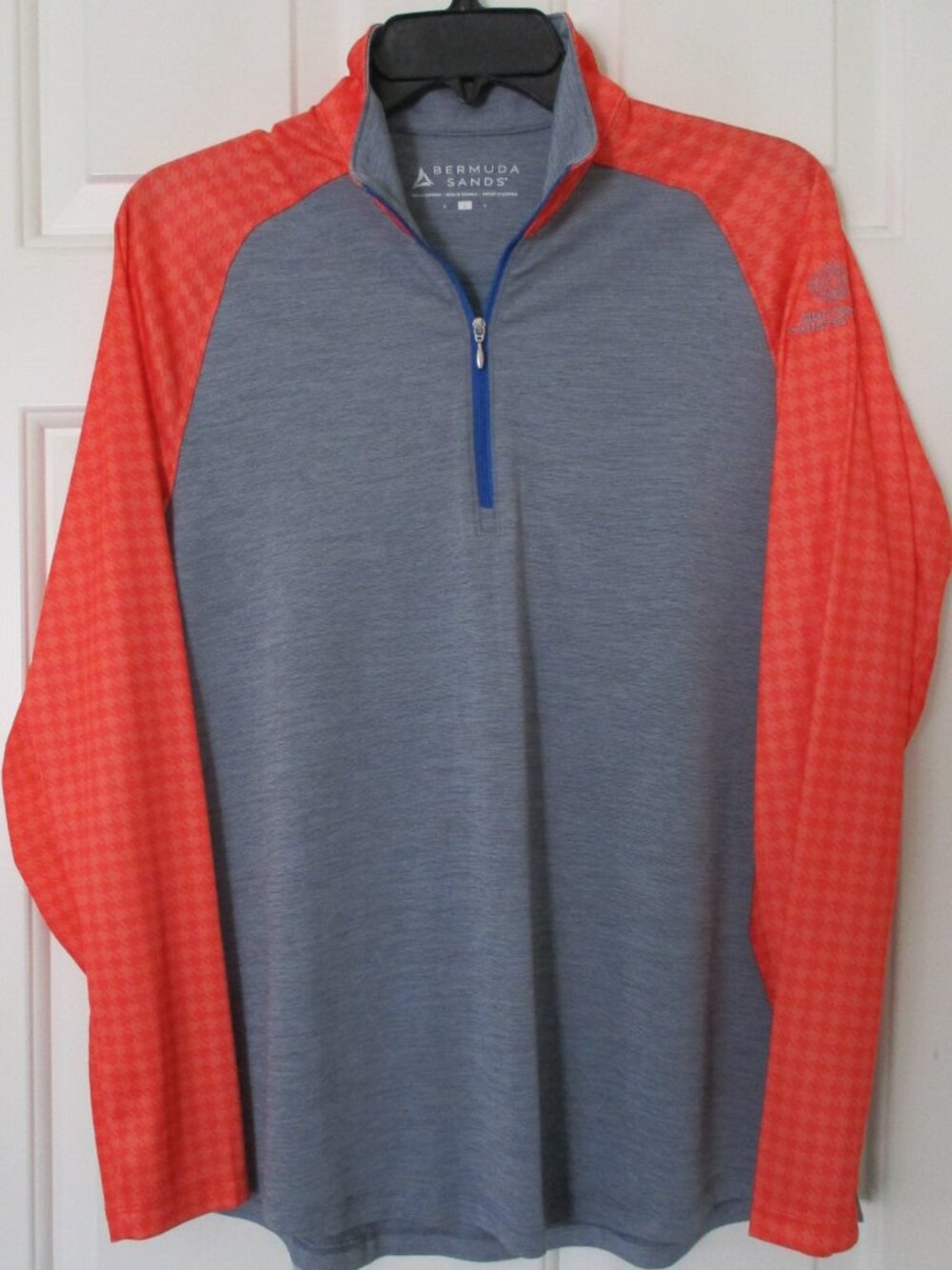 Bermuda Sands Womens L/S "Monterey C.C." (Palm Desert, CA) 1/4 Zip Golf Top - L